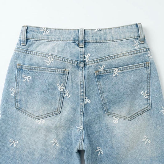 Blue Jeans Multi Bows
