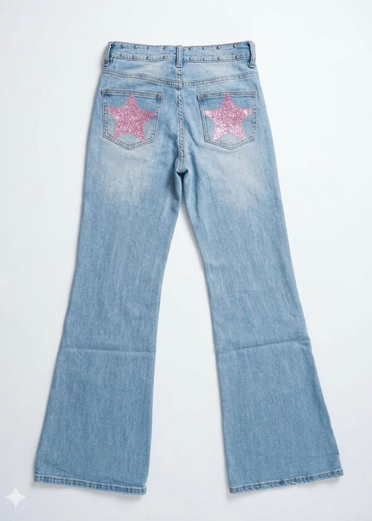 Blue Jeans Blush Star