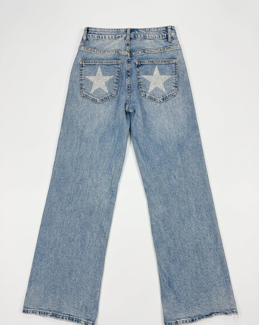 Blue Jeans Silver Star