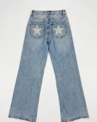 Blue Jeans Silver Star