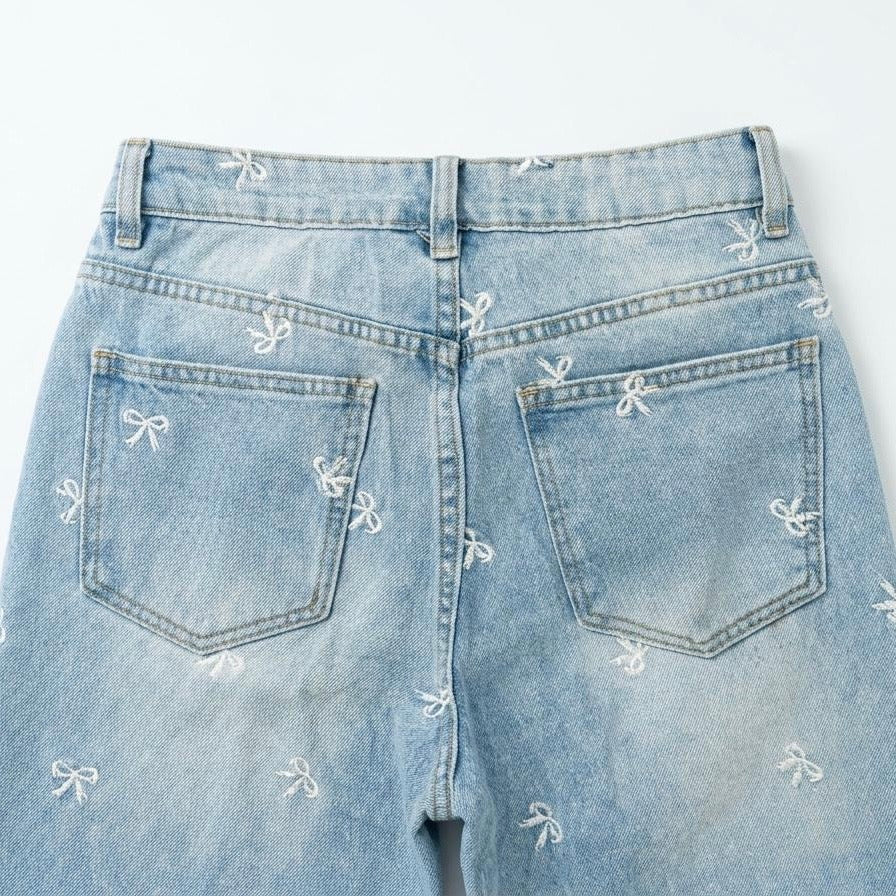 Blue Jeans Multi Bows
