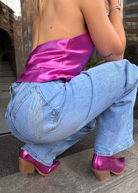 Blue Jeans  Silver Wings