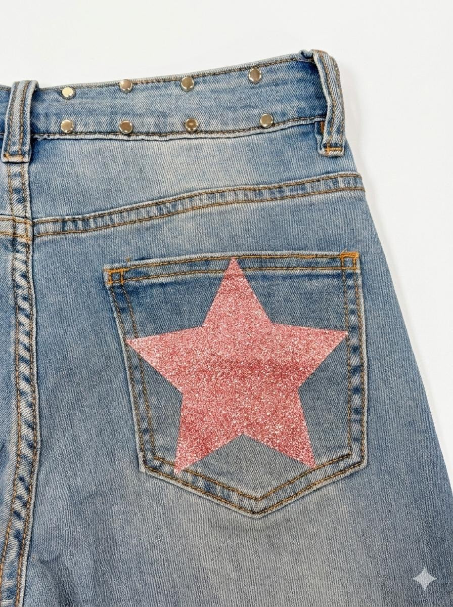 Blue Jeans Blush Star