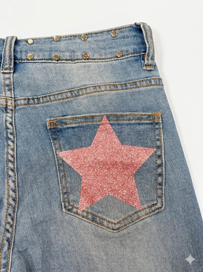 Blue Jeans Blush Star