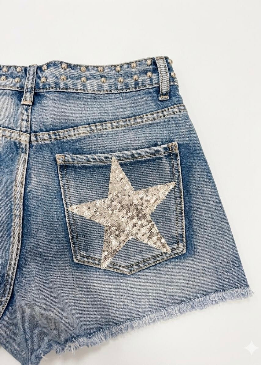 Short Jeans Silver Star