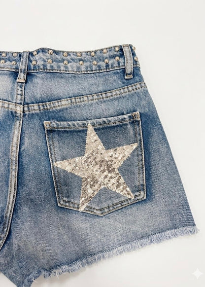 Short Jeans Silver Star