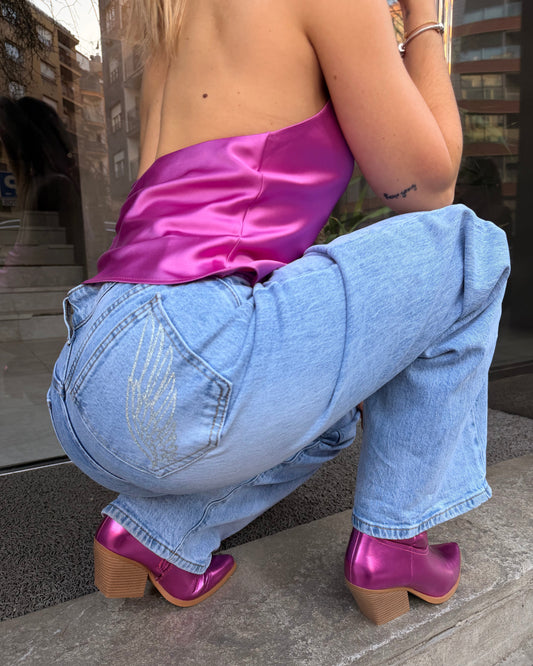 Blue Jeans  Silver Wings
