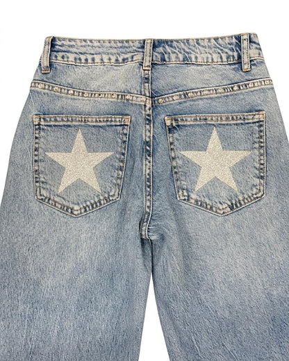 Blue Jeans Silver Star